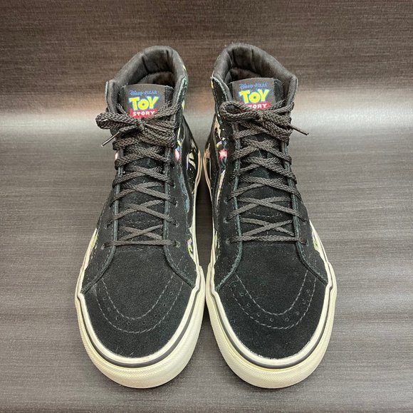 VANS x Toy Story Buzz Lightyear Sk8-Hi Disney Canvas Suede Women’s Size 7 Shoes - Picture 8 of 12